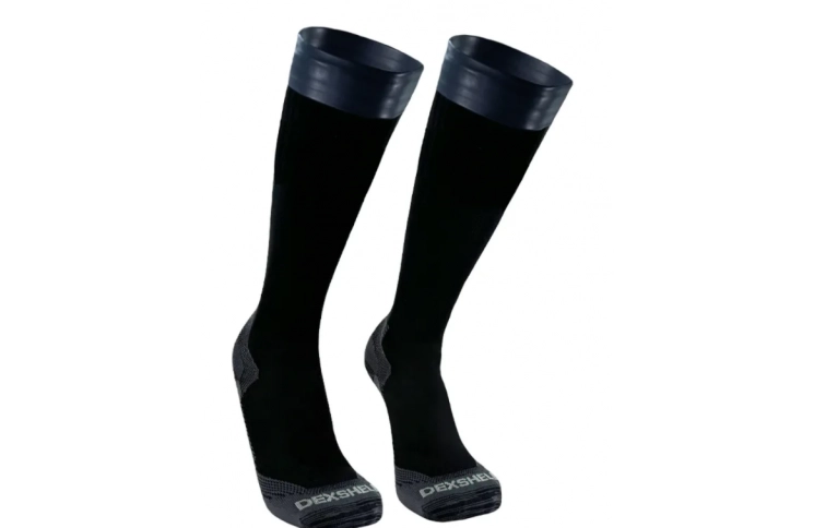 Носки водонепроницаемые Dexshell Wading Pro Socks, черные, размер S (36-38)