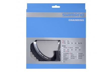 Зірка шатунів FC-5800 Shimano 105, 53зуб. для 53-39T, чорний 11-швидк