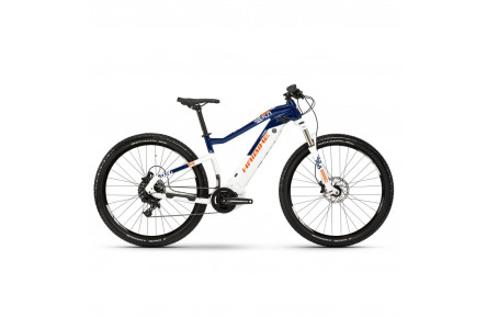 Велосипед Haibike SDURO HardNine 5.0 NX 19 HB YCS, рама M, біло-синьо-жовтогарячий, 2019