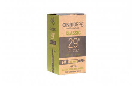 Камера ONRIDE Classic 29"x1.9-2.35" FV 48 RVC - розбірний ніпель