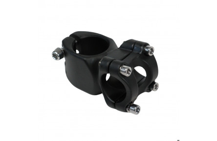 Виніс керма Алюмiнiй безрізьб. 1-1/8" 25.4мм довжина - 36мм нерегульований JIABAO JB-8737 чорний