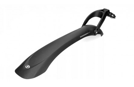 Крыло задн. 24"-29" SIMPLA Hammer SDE PRO SPEEDclamp mounting быстросъемный крепеж, черный с белыми вставками