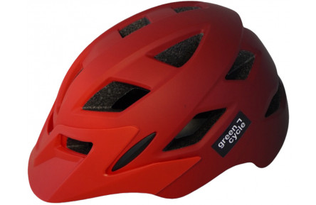 Шолом дитячий Green Cycle ONYX розмір 52-56см червоний