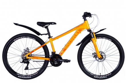 Велосипед 26" Discovery BASTION AM DD 2024 (світло-оранжевий)