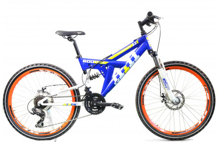 Подростковый велосипед McKenzie Hill 600 24" XS синий Б/У