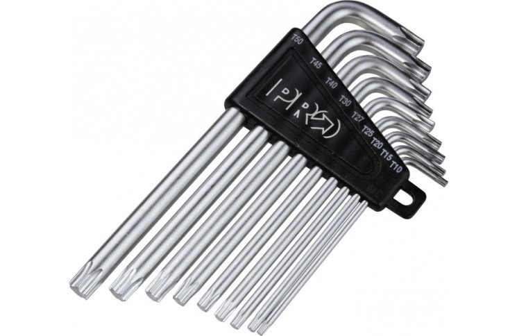 Набір ключів PRO Torx зірочки T10/T15/T20/T25/T30/T40/T45/T50