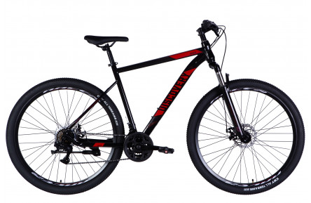 Велосипед уцінений ST 29" Discovery RIDER (TREK) HX DD FR рама-21" чорно-червоний 2025