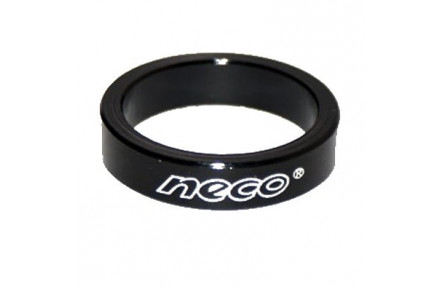 Проставочное кольцо 1-1/8" 10mm NECO черн. 10 шт (черн.) 