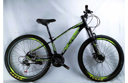 Велосипед Corso BLADE 26" 13" чорно-зелений