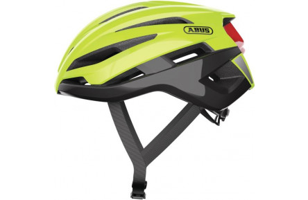 Велошолом спортивний ABUS STORMCHASER Neon Yellow L (59-61 см)