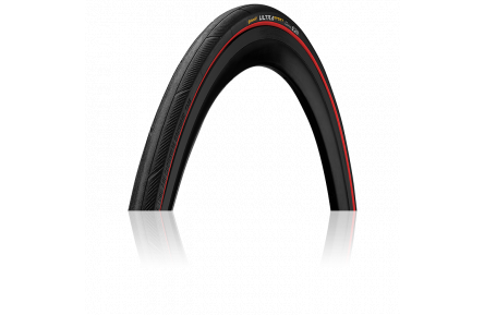 Покришка Continental Ultra III Sport 28" | 700 x 23C чорна/червона, складана, skin