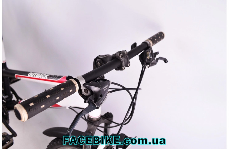 Горный велосипед Rixe 26" L черно-белый Б/У