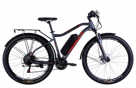 Велосипед з електроприводом 29" ST Formula eHEAVY DUTY DD FR рама-19" 36B 12.5А*г 500Вт сіро-червоний (матовий) YS 9051-9 matt 2025