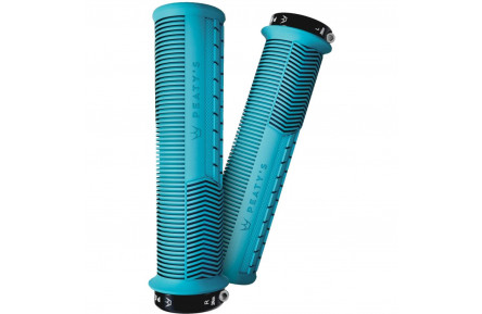 Грипси Peaty's Monarch Grip Mushroom, Thin 30>32mm, Trail Comfort, Turquoise
