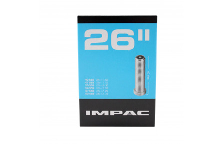 Камера велосипедна Impac Inner Tube (by Schwalbe) AV26 26x1.75 - 26x2.35 ETRTO 47/60-559