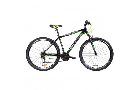 Новий Гірський велосипед 29" Discovery Rider AM Vbr 2020, 19”, чорний із зеленим