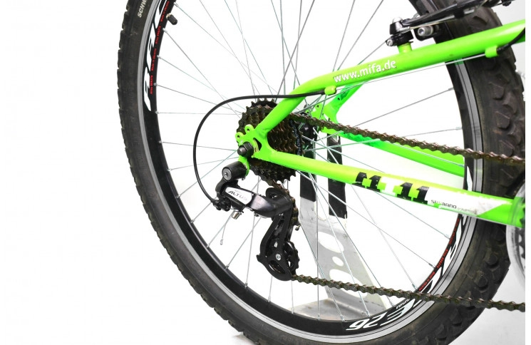 Двопідвісний велосипед McKenzie Hill 100 26" L чорно-зелений Б/В