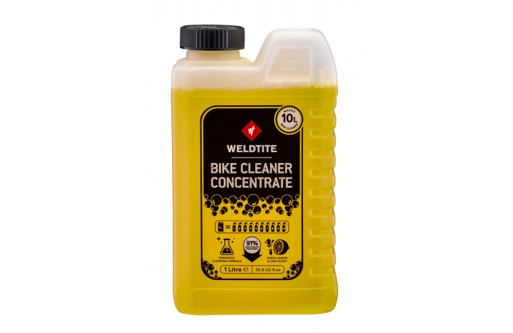 Очиститель велосипеда Weldtite 03159 BIKE CLEANER CONCENTRATE LEMON (концентрат для приготовления шампуни), 1л