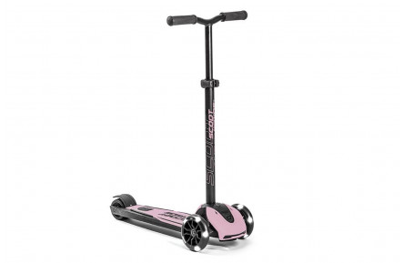 Самокат Scoot and Ride серии Highwaykick-5 с светящимися розовыми колесами, 5+ до 80кг.