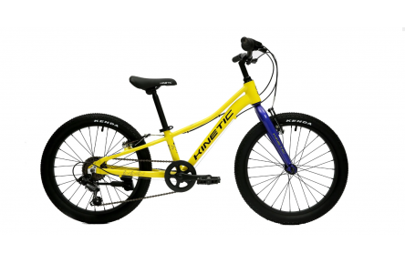 Велосипед  Kinetic Coyote 2022, 20" XXXS, желтый