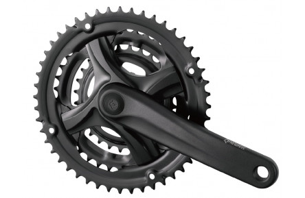 Комплект шатунов PROWHEEL TY-CM90, (8S / 7S), 170mm, 48/38/28T black