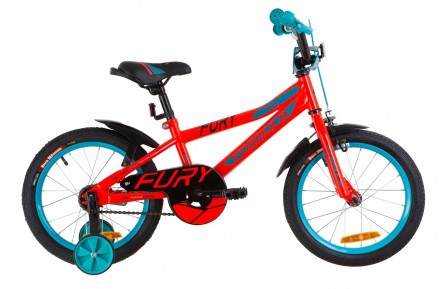 Дитячий велосипед Formula Fury 2019 16" 8.5" червоний