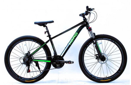 Велоcипед Спортивний Corso «Kord» 27.5" дюймів KD-27510 (1) рама алюмінієва 15.5’’, обладнання Shimano 21 швидкість, зібран на 75