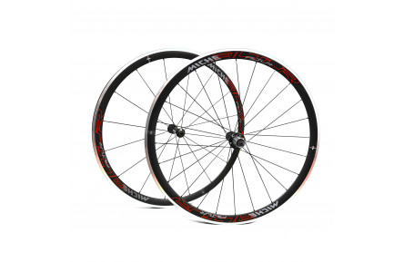 Miche комплект колес Altur Shimano 10/11-шв., алюминий, 16+24 отверстий (под проводную шину) (WHALT2B0CS000)
