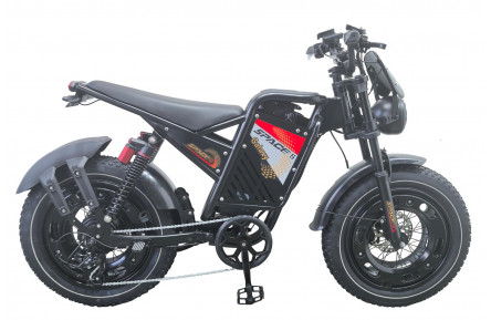 Велосипед з електроприводом 20" ST SPACE GALAXY DD FR 48B 15А*г 1000Вт чорний 2026