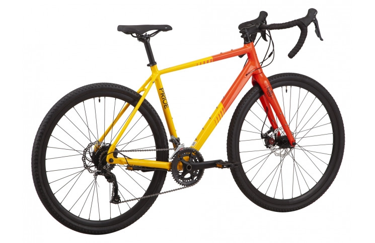 Велосипед 28" Pride ROCX 8.2 CF S 2024 жовтий