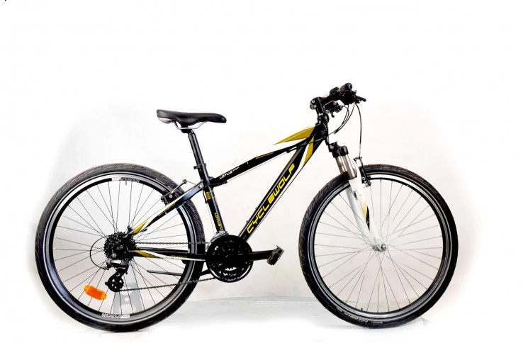 Гірський велосипед Cycle Wolf 26" XS чорно-жовтий Б/В
