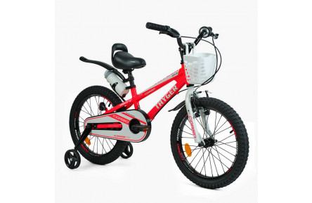 Велосипед 2-х колесный 18" "CORSO" TG-36098 "TAYGER" алюминиевая рама, ручной тормоз, доп.