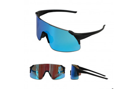 Окуляри BEcool YC-011 чорна оправа, синя лінза