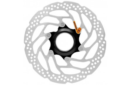 Ротор Shimano SM-RT54-S, 160мм, CENTER LOCK гайка з зовнішніми зачепами.