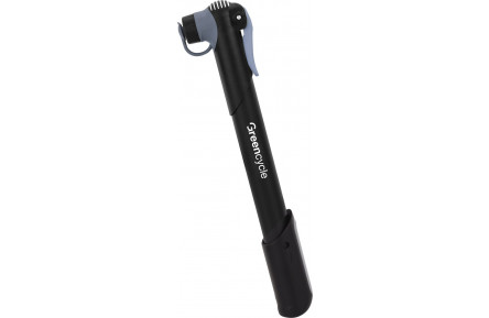 Мінінасос Green Cycle GPM-026 пластиковий корпус, без манометра, Presta+Schrader, 100psi