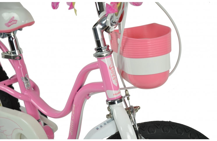 Велосипед RoyalBaby LITTLE SWAN 14", OFFICIAL UA, рожевий