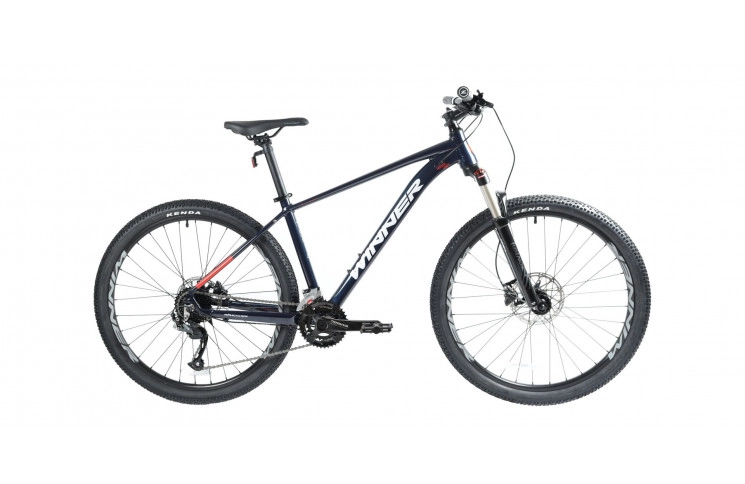 Велосипед 27.5" Winner Solid DX 2022, 15", синий