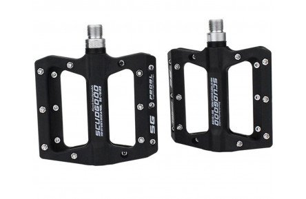 Педалі MTB ScudGood на пром. підшипники, нейлон, чорні