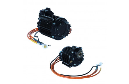 Редукторный мотор 3300об/мин 36-72B 2000Вт центральный мотор .H под звезду 15Т 640мм усилен. GP QS120