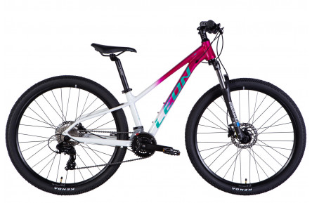 Велосипед AL 27,5" Leon XC 100 HDD рама-13" рожевий з білим 2025