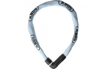 Замок із ланцюгом ABUS 6807C/110 light blue