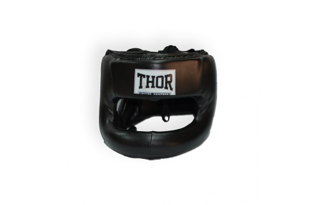Шолом для боксу THOR NOSE PROTECTION 707 M/PU/чорний