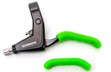 Защита силиконовых салатных тормозных ручек RISK