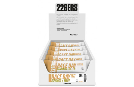 Батончик 226ERS Race Day Salty trail Energy миндаль 40г 30шт/уп 1200г