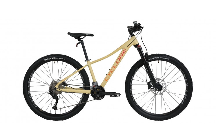 Велосипед 27,5” Cyclone LLX 2023, 14”, жовтий