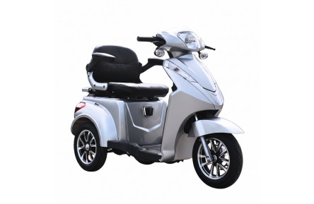 Електроскутер VISTA-2 T408-2 (1000Вт 60В 20Аг) 10" срібло