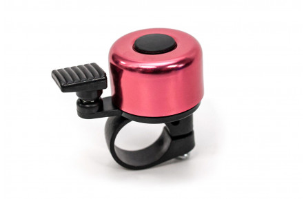 Звонок велосипедный мини розовый BC-BB3201A