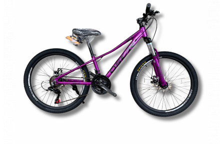 Підлітковий велосипед Oskar Mia 24" 11" фіолетовий
