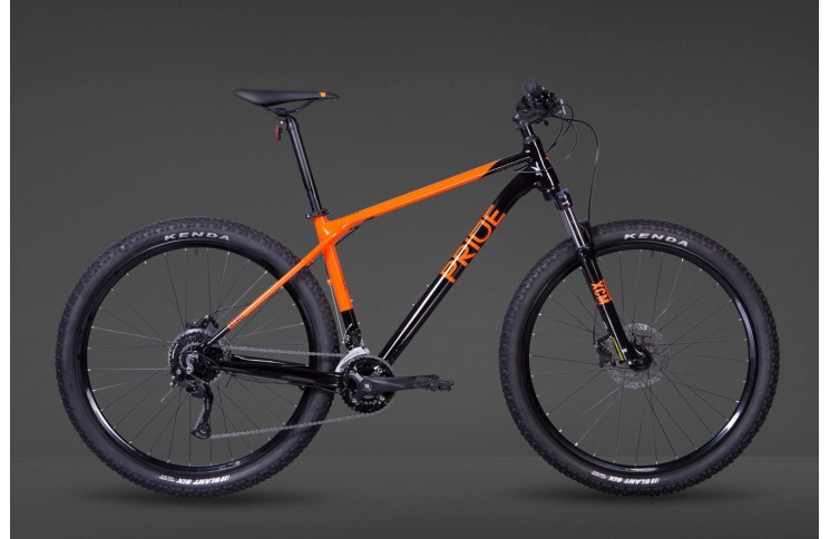 Велосипед 29" Pride REBEL 9.1 L 2023 чорний (гальма SRAM)