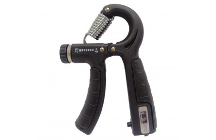 Еспандер кистьовий з лічильником MS 4122-1(Black), навантаження 5-60 кг